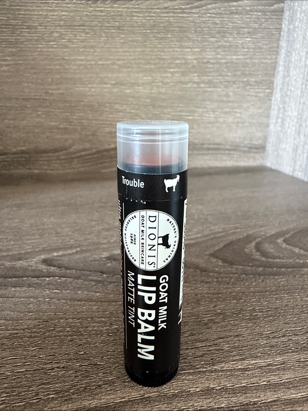 ❤️$5 NWT Dionis Shade Trouble Goat Milk Lip Balm Matte Tint 4.25g